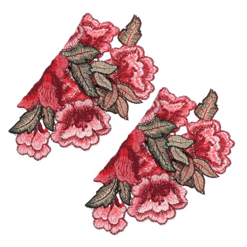 Gadpiparty 2 Stück Rosenblumen Applikationen zum Aufnähen Farbenfrohe Polyester Spitzen applikation für DIY Kleidung Vielseitige Dekoration für Kleider Heimtextilien Robust und Langlebig Gadpiparty 2 Stück Rosenblumen Applikationen zum Aufnähen Farbenfrohe Polyester Spitzen applikation für DIY Kleidung Vielseitige Dekoration für Kleider Heimtextilien Robust und Langlebig von Gadpiparty