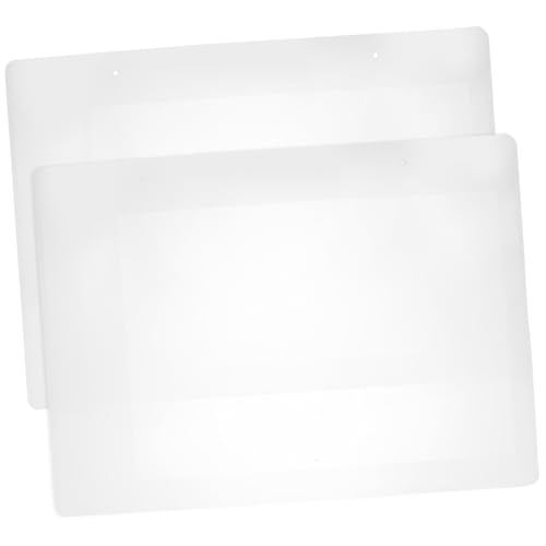 Gadpiparty 2 Stück Schicke Dokumentdateien Papier Tragbare Dokumententasche Scrapbooking-aufbewahrungstasche Bürobedarf Lernzubehör Dateihalter Löschen Aktenordner Aus Kunststoff Pp von Gadpiparty