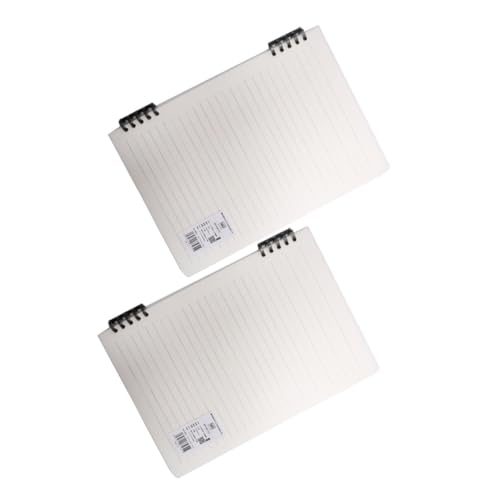 Gadpiparty 2 Stück Schreibblock mit Losem Transparentes Pp-cover Dickes Papier Handlich und Vielseitig für Büro Studium und Geschenk Gadpiparty 2 Stück Schreibblock mit Losem Transparentes Pp-cover Dickes Papier Handlich und Vielseitig für Büro Studium und Geschenk von Gadpiparty