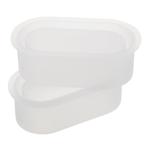 Gadpiparty 2 Stück Silikon Blumentopfform Oval Pflanzgefäßform Flexible DIY Sukkulenten Pflanztopf Gießform Beton Harz Wiederverwendbar Für Garten Büro Dekoration Gadpiparty 2 Stück Silikon Blumentopfform Oval Pflanzgefäßform Flexible DIY Sukkulenten Pflanztopf Gießform Beton Harz Wiederverwendbar Für Garten Büro Dekoration von Gadpiparty