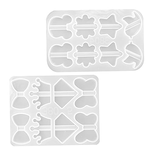 Gadpiparty 2 Stück Silikonformen für Dekorationen Diy Gießformen für Epoxidharz Vielseitig Einsetzbar für Drinks Bastelprojekte und Anlässe von Gadpiparty