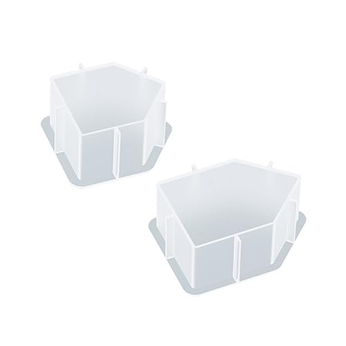 Gadpiparty 2 Stück Silikonformen für Hausdesign Einzigartige Gießformen für Diy Projekte für Bastelarbeiten mit Epoxidharz und Dekoration von Gadpiparty