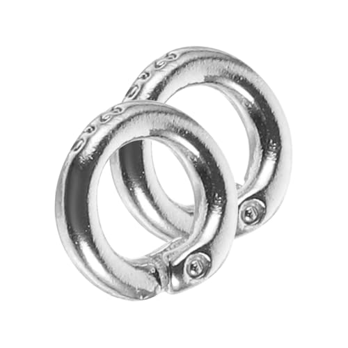 Gadpiparty 2 Stück Biegeringe Schmuckverbindungsringe für Selbstgemacht Armbänder Schlüsselanhänger Mehrzweck Schmuckzubehör Gadpiparty 2 Stück Biegeringe Schmuckverbindungsringe für Selbstgemacht Armbänder Schlüsselanhänger Mehrzweck Schmuckzubehör von Gadpiparty