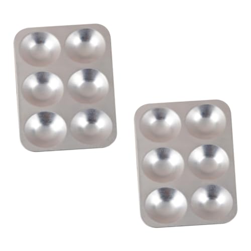 Gadpiparty 2 Stück Teiliges Aluminium Farb mischpalette mit Rechteckigen Farb pigmentfächern Wiederverwendbar Leicht Glatt für Acrylfarben für Künstler Kunstunterricht und Malerei Gadpiparty 2 Stück Teiliges Aluminium Farb mischpalette mit Rechteckigen Farb pigmentfächern Wiederverwendbar Leicht Glatt für Acrylfarben für Künstler Kunstunterricht und Malerei von Gadpiparty