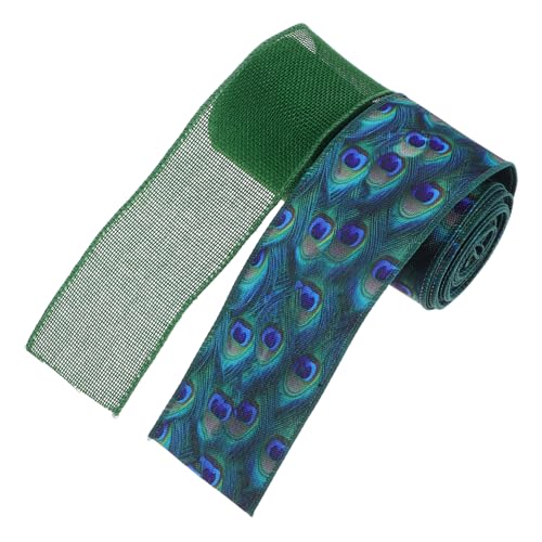 Gadpiparty 2 Stück Teiliges Grünes Drahtband mit Pfauenmuster Breit Polyester Dekorband für Blumenarrangements Diy Girlanden Schleifen Kränze Weihnachts und Festtagsdeko Gadpiparty 2 Stück Teiliges Grünes Drahtband mit Pfauenmuster Breit Polyester Dekorband für Blumenarrangements Diy Girlanden Schleifen Kränze Weihnachts und Festtagsdeko von Gadpiparty