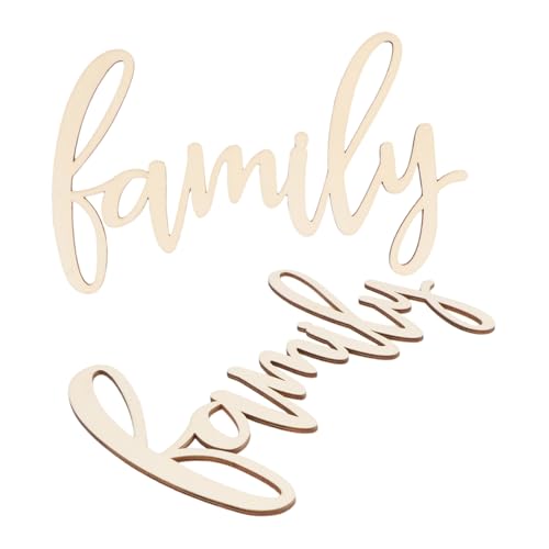 Gadpiparty 2 Stück Teiliges Holz-familien-schild Beige zum Aufhängen und Stellen Diy-holzbuchstaben für Wanddeko Vielseitige Holztafel für Wohnzimmer Eingangsbereich Persönliches Gadpiparty 2 Stück Teiliges Holz-familien-schild Beige zum Aufhängen und Stellen Diy-holzbuchstaben für Wanddeko Vielseitige Holztafel für Wohnzimmer Eingangsbereich Persönliches von Gadpiparty