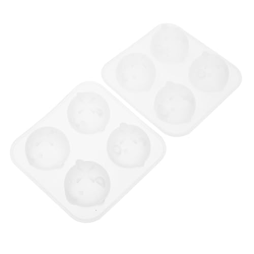 Gadpiparty 2 Stück Teiliges Kleines Tier-silikonform Schwein Huhn Gießform Flexible Langlebige Epoxidharz Gießform für DIY Schmuck Anhänger Schlüsselanhänger Basteln und Wohnkultur von Gadpiparty