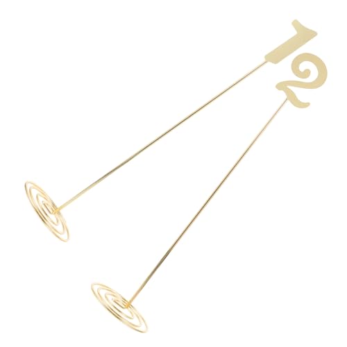 Gadpiparty 2 Stück Tischkartenhalter aus Tischnummer Halter für Hochzeiten Partys und Dekoration Robuste und Stilvolle Foto Clip Goldfarben Gadpiparty 2 Stück Tischkartenhalter aus Tischnummer Halter für Hochzeiten Partys und Dekoration Robuste und Stilvolle Foto Clip Goldfarben von Gadpiparty
