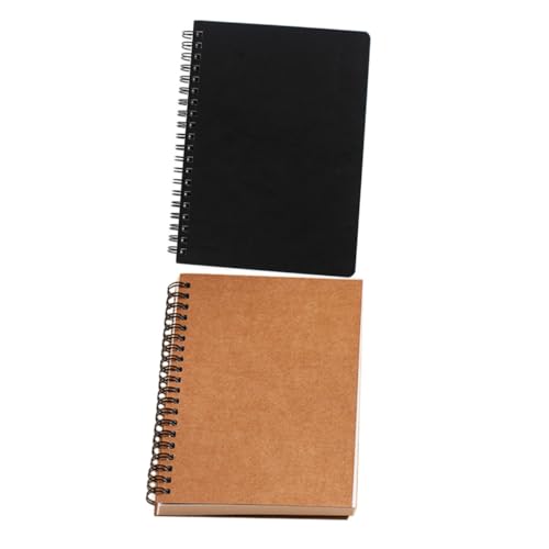 Gadpiparty 2 Stück Vintage Skizzenbuch Unlinierte Notizbücher Tragbare Zeichenhefte mit Kraftpapier Cover für Studenten und Künstler für Zeichnungen und Notizen Gadpiparty 2 Stück Vintage Skizzenbuch Unlinierte Notizbücher Tragbare Zeichenhefte mit Kraftpapier Cover für Studenten und Künstler für Zeichnungen und Notizen von Gadpiparty