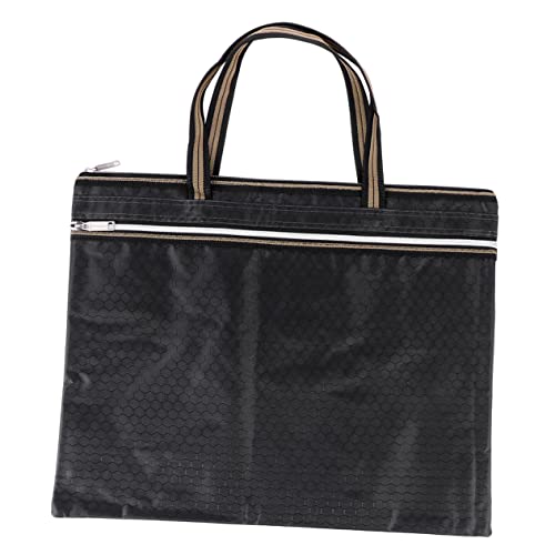 Gadpiparty 2 Stück Wasserdichte Datei Taschen Oxford Stoff Multifunktionale Tragetaschen für Dokumente Laptops und Kunstbedarf Große Kapazität Gadpiparty 2 Stück Wasserdichte Datei Taschen Oxford Stoff Multifunktionale Tragetaschen für Dokumente Laptops und Kunstbedarf Große Kapazität von Gadpiparty
