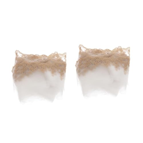 Gadpiparty 2 Stück Wasserdichtes Spitzenband Yards Goldene Stickerei für Diy Bekleidungsprojekte für Hochzeiten Partys Dekorationen Vielseitiges Material für Kleider Vorhänge von Gadpiparty