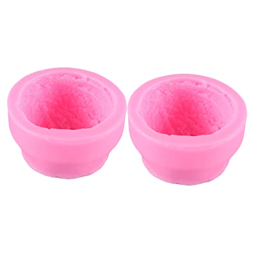 Gadpiparty 2 Stück Wiederverwendbare Silikonformen für Eiscreme Seife und Kerzen Diy Backform für Cupcake Dekorationen Rosa Lebensmittelecht Leicht zu Reinigen und Antihaftend Gadpiparty 2 Stück Wiederverwendbare Silikonformen für Eiscreme Seife und Kerzen Diy Backform für Cupcake Dekorationen Rosa Lebensmittelecht Leicht zu Reinigen und Antihaftend von Gadpiparty
