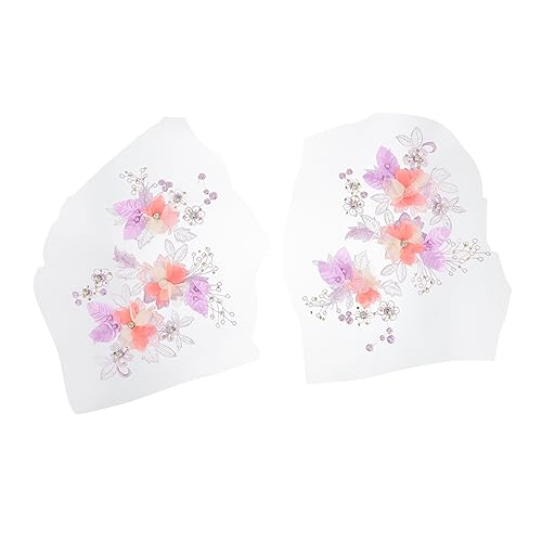 Gadpiparty 2 Stück Zwei Blumenmotiv Patches Hochwertige Bestickte Applikationen für Hochzeitskleider und Diy Kleidung Weich und Langlebig für Kreative Handarbeiten und Dekoration Gadpiparty 2 Stück Zwei Blumenmotiv Patches Hochwertige Bestickte Applikationen für Hochzeitskleider und Diy Kleidung Weich und Langlebig für Kreative Handarbeiten und Dekoration von Gadpiparty