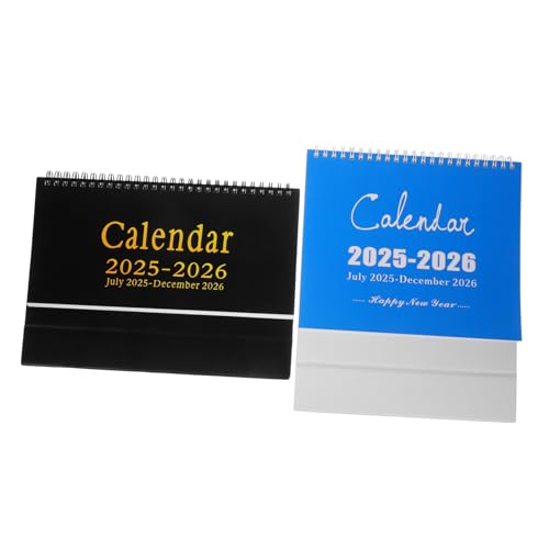 Gadpiparty 2 Stücke Schreibtischkalender mit Zweiseitiger Wire Bindung Stehender Flip Kalender mit Notizblock Dickes für Büro Zuhause und Klassenzimmer Kompakter Moderner Organizer Gadpiparty 2 Stücke Schreibtischkalender mit Zweiseitiger Wire Bindung Stehender Flip Kalender mit Notizblock Dickes für Büro Zuhause und Klassenzimmer Kompakter Moderner Organizer von Gadpiparty