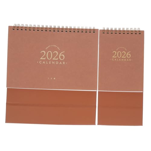 Gadpiparty 2 Teiliger Tageskalender 2026 Stehender Desktop Flip Monats Tischkalender Planer Staffelei Ästhetischer Desktop Planer Für Büro Schule Neujahrsgeschenk Khaki Gadpiparty 2 Teiliger Tageskalender 2026 Stehender Desktop Flip Monats Tischkalender Planer Staffelei Ästhetischer Desktop Planer Für Büro Schule Neujahrsgeschenk Khaki von Gadpiparty