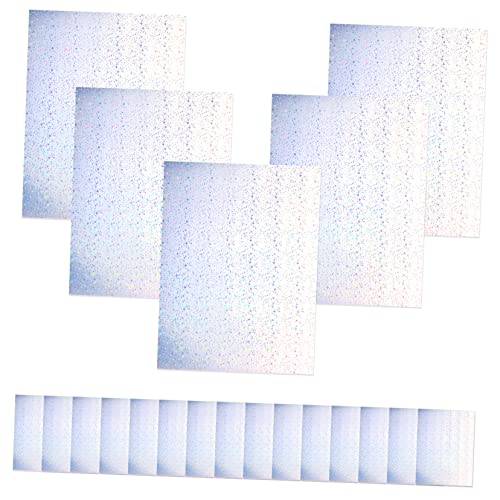 Gadpiparty 20 Blatt Glänzende Druckfolie Holografisches Klebeetikettenpapier Selbstklebend und Bedruckbar für Kreative Diy Projekte für Bastelarbeiten und Aufklebergestaltung Gadpiparty 20 Blatt Glänzende Druckfolie Holografisches Klebeetikettenpapier Selbstklebend und Bedruckbar für Kreative Diy Projekte für Bastelarbeiten und Aufklebergestaltung von Gadpiparty