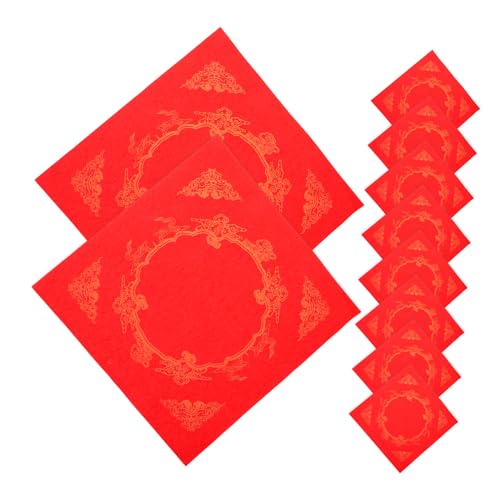 Gadpiparty 20 Blatt Rotes Papier Frühlings Couplets Neujahrs Couplets Frühlingsfest Couplets Couplet Dekoration Dekorpapier Kalligraphie Übungspapier Xuan Papier Chinesisches Couplet Gadpiparty 20 Blatt Rotes Papier Frühlings Couplets Neujahrs Couplets Frühlingsfest Couplets Couplet Dekoration Dekorpapier Kalligraphie Übungspapier Xuan Papier Chinesisches Couplet von Gadpiparty