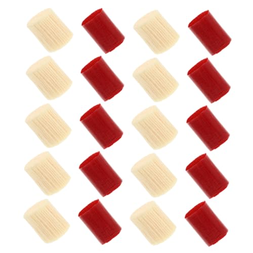 Gadpiparty 20 Rollen Teppich -Stickset wolle verriegeln weben Stich Wollgarn häkeln Strickgarn häkeln vorgeschnittenes Garn strickgarn selber machen Teppichgarne häkeln DIY Garne häkeln Acryl von Gadpiparty
