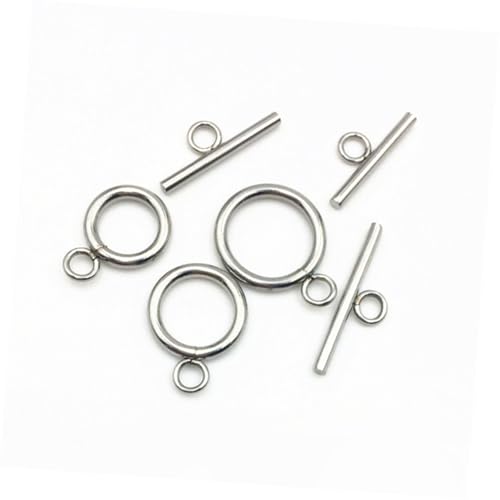 Gadpiparty 20 Sätze Teiliges Toggle Verschlüsse aus Edelstahl Bleifrei und Nickelfrei Flach rund Tibetischer Stil Langlebige Schmuckverbinder für Armbänder und Halsketten DIY Schmuckzubehör Gadpiparty 20 Sätze Teiliges Toggle Verschlüsse aus Edelstahl Bleifrei und Nickelfrei Flach rund Tibetischer Stil Langlebige Schmuckverbinder für Armbänder und Halsketten DIY Schmuckzubehör von Gadpiparty