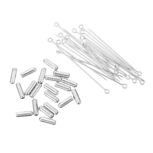 Gadpiparty 20 Sets DIY Schmuckbroschen Stecknadeln Stecknadeln Basteln Schmuckherstellung Zubehör Sicherheitsbrosche Verschiedene Sicherheitsnadeln Broschenherstellung Broschen von Gadpiparty
