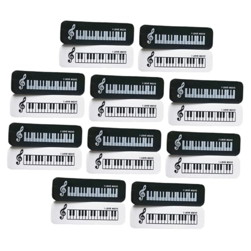 Gadpiparty 20 Stck. Klavier-Radiergummi Radiergummis Mini-Gummis Eraser im Klassenzimmer Belohnungen Preise im Klassenzimmer Radiergummi süß Schulmaterial für Lehrerzubehör tpr von Gadpiparty