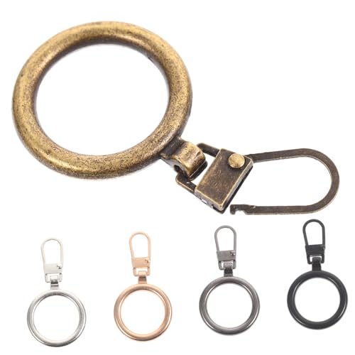 Gadpiparty 20 Stück Abnehmbare Reißverschluss Zipper Anhänger Ersatzteile für Jacken Koffer und Kleidung Einfache Montage ohne Werkzeug Langlebig und Praktisch Farben Erhältlich von Gadpiparty