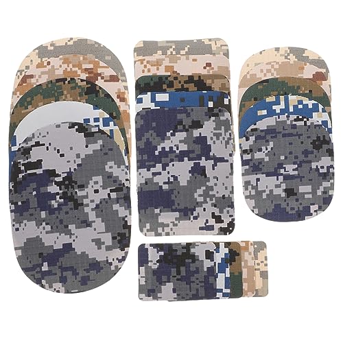 Gadpiparty 20 Stück Camouflage Bügelpatches für Kleidung zum Reparieren und Dekorieren von Jacken Jeans Shirts und Outdoor Bekleidung Leicht und Einfach zu Verwenden Gadpiparty 20 Stück Camouflage Bügelpatches für Kleidung zum Reparieren und Dekorieren von Jacken Jeans Shirts und Outdoor Bekleidung Leicht und Einfach zu Verwenden von Gadpiparty
