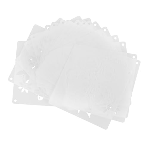 Gadpiparty 20 Stück Diy Blumen Vögel Pflanzen Schablonen Wiederverwendbare Malvorlagen für Wandgestaltung und Möbel Dekoration für Kreative Projekte und Kinderentwicklung von Gadpiparty