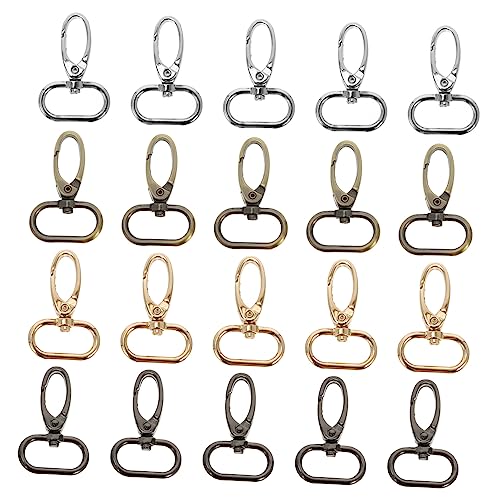 Gadpiparty 20 Stück Handtaschen Schnallenverschluss Schlüssel Karabinerhaken Drehclip Crimp Goldfarbene D Ringe Für Geldbörse Einkaufstasche Geldbörsen DIY Karabinerhaken Gadpiparty 20 Stück Handtaschen Schnallenverschluss Schlüssel Karabinerhaken Drehclip Crimp Goldfarbene D Ringe Für Geldbörse Einkaufstasche Geldbörsen DIY Karabinerhaken von Gadpiparty