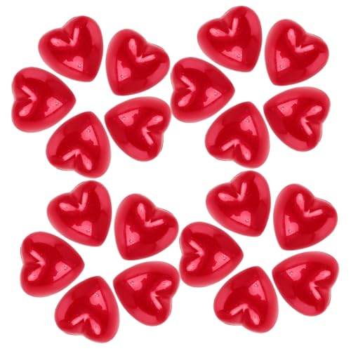 Gadpiparty 20 Stück Herzförmige Sicherheitsnasen für Häkeltiere Kunststoff Nasen für Plüschtiere DIY Puppen Accessoires Rot für Kreative Bastelprojekte Gadpiparty 20 Stück Herzförmige Sicherheitsnasen für Häkeltiere Kunststoff Nasen für Plüschtiere DIY Puppen Accessoires Rot für Kreative Bastelprojekte von Gadpiparty