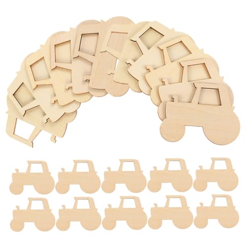 Gadpiparty 20 Stück Holzrohlinge zum Basteln kleinkind handwerk malen Aktivitäten für Holzausschnitte zum Basteln Massivholzplatten Partydeko selber machen von Gadpiparty