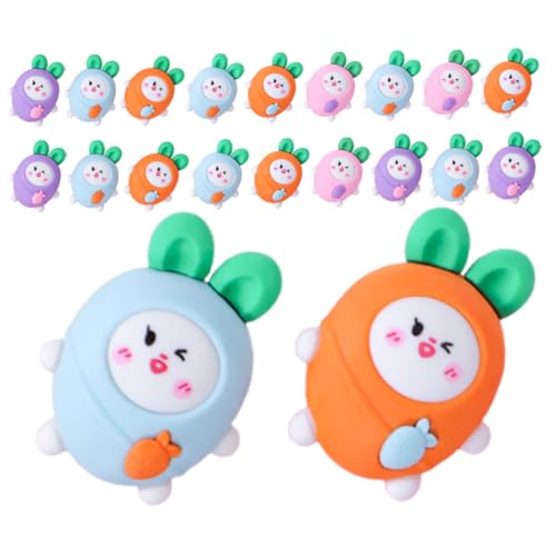 Gadpiparty 20 Stück Karottenradierer mini radiergummis radiergummi Fun Eraser für Tier Radiergummis für Bulk Radiergummi Haustiere Lebensmittel Radiergummis trp von Gadpiparty
