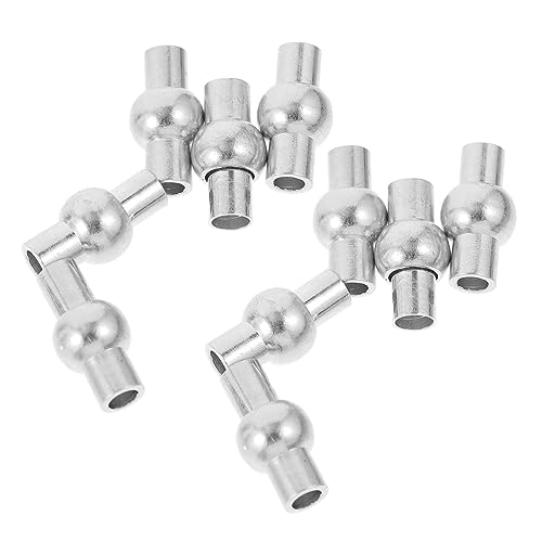 Gadpiparty 20 Stück Magnetverschlüsse für Schmuck Magnetische Verschlüsse für Armbänder Diy Lederarmband Verschlüsse Einfach zu Verwenden Vielseitig für Schmuckherstellung Gadpiparty 20 Stück Magnetverschlüsse für Schmuck Magnetische Verschlüsse für Armbänder Diy Lederarmband Verschlüsse Einfach zu Verwenden Vielseitig für Schmuckherstellung von Gadpiparty