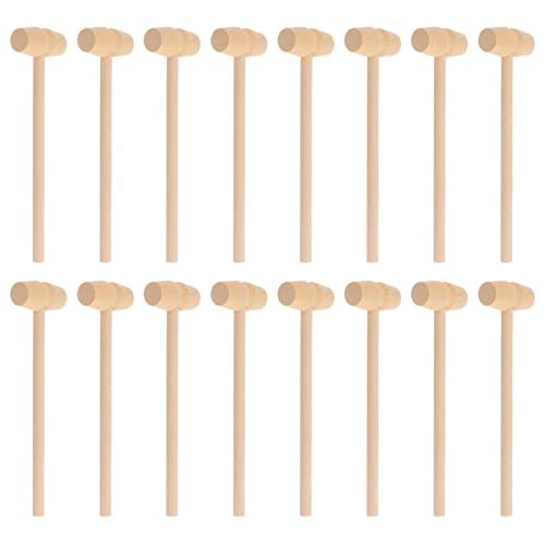 Gadpiparty 20 Stück Mini Holzhammer für Teiliges Unvollendetes Fördert Hand Augen Koordination und Kreativität für DIY Projekte und Leicht und Sicher für Kleine Hände Gadpiparty 20 Stück Mini Holzhammer für Teiliges Unvollendetes Fördert Hand Augen Koordination und Kreativität für DIY Projekte und Leicht und Sicher für Kleine Hände von Gadpiparty