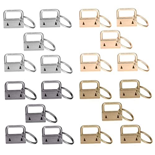 Gadpiparty 20 Stück Multicolor Schlüsselanhänger Fob mit Metallklemme Teiliges Silber Gold Black Bronze für Diy Schlüsselbänder Gürtel Handarbeiten und Bastelprojekte Gadpiparty 20 Stück Multicolor Schlüsselanhänger Fob mit Metallklemme Teiliges Silber Gold Black Bronze für Diy Schlüsselbänder Gürtel Handarbeiten und Bastelprojekte von Gadpiparty