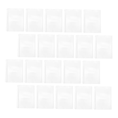 Gadpiparty 20 Stück Ordner Innentaschen Binder Einlagen Transparente Binder Taschen A4 Papierhalter Dokumententasche Loseblatt Einlagen Binder Taschen Ordner Gelochte Binder Taschen von Gadpiparty