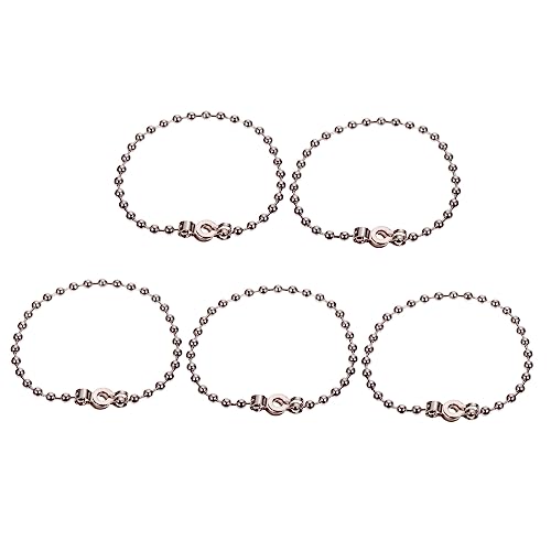 Gadpiparty 20 Stück Perlenkette Verbindungselemente Praktische Bügel mit Glatter Oberfläche Für Etiketten und Bastelprojekte Geeignet Robuste und Vielseitige Kettenverschlüsse zum mit Gadpiparty 20 Stück Perlenkette Verbindungselemente Praktische Bügel mit Glatter Oberfläche Für Etiketten und Bastelprojekte Geeignet Robuste und Vielseitige Kettenverschlüsse zum mit von Gadpiparty