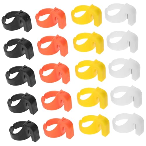 Gadpiparty 20 Stück Ringschneidemesser Nähwerkzeuge Fingerschneidewerkzeug Nähfadenabschneider Schneiden Cutter zum Nähen Fingerringschneider Nähzubehör Plastik von Gadpiparty