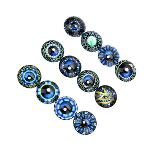 Gadpiparty 20 Stück Runde Glas Cabochon Patches für DIY Schmuck Basteln Kreative Blaue Muster Glasaufkleber Geeignet für Uhren Vasen Ohrringe und Dekorationen Gadpiparty 20 Stück Runde Glas Cabochon Patches für DIY Schmuck Basteln Kreative Blaue Muster Glasaufkleber Geeignet für Uhren Vasen Ohrringe und Dekorationen von Gadpiparty