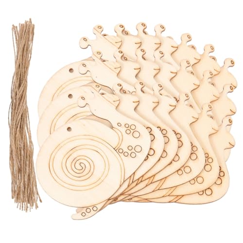 Gadpiparty 20 Stück Schnecken Holzstücke Zum Bemalen DIY Malscheiben Handbemalte Bastelspielzeuge Bastelbedarf DIY Handarbeit Unvollendete Schneckenausschnitte Holzbastelbedarf Khaki Gadpiparty 20 Stück Schnecken Holzstücke Zum Bemalen DIY Malscheiben Handbemalte Bastelspielzeuge Bastelbedarf DIY Handarbeit Unvollendete Schneckenausschnitte Holzbastelbedarf Khaki von Gadpiparty