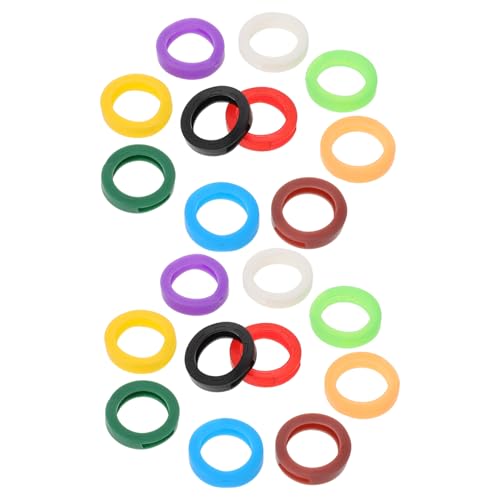 Gadpiparty 20 Stück Silikon Schlüsselkappen Farbige Runde Schlüsselmarker für Einfache Identifikation Gemeinschaftsräumen Leicht und Tragbar für und Mitbewohner Gadpiparty 20 Stück Silikon Schlüsselkappen Farbige Runde Schlüsselmarker für Einfache Identifikation Gemeinschaftsräumen Leicht und Tragbar für und Mitbewohner von Gadpiparty