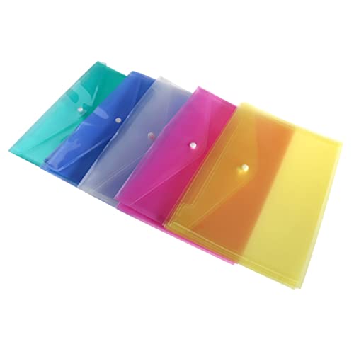 Gadpiparty 20 Stück Teiliges Dokumentenmappe mit Druckknopf Klarsichtmappen Transparent für Ordentliche Ablage von Unterlagen Gadpiparty 20 Stück Teiliges Dokumentenmappe mit Druckknopf Klarsichtmappen Transparent für Ordentliche Ablage von Unterlagen von Gadpiparty