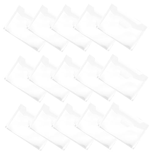 Gadpiparty 20 Stück Teiliges Dokumententaschen Transparente Wiederverwendbare Aufbewahrungstaschen für Büro und Schule Wasserabweisend Leicht für Dokumente Quittungen und von Gadpiparty
