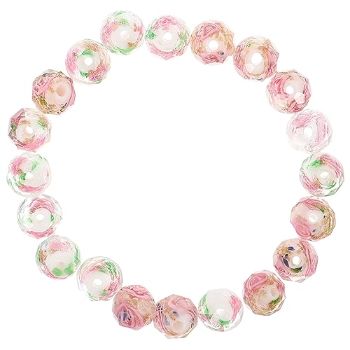 Gadpiparty 20 Stück Teiliges Glasperlen Facettierte Blumenperlen mit Loch für Diy Schmuckherstellung Armband Halskette Ohrring Zubehör Langlebig und Vielseitig Gadpiparty 20 Stück Teiliges Glasperlen Facettierte Blumenperlen mit Loch für Diy Schmuckherstellung Armband Halskette Ohrring Zubehör Langlebig und Vielseitig von Gadpiparty