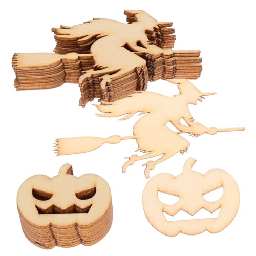 Gadpiparty 20 Stück Teiliges Halloween Holzdekoration Kürbis Hexen-holzscheiben DIY Bastelholzplatten für Partydeko Leicht Naturbelassen für Kreative Halloween-accessoires und Fotoshootings Gadpiparty 20 Stück Teiliges Halloween Holzdekoration Kürbis Hexen-holzscheiben DIY Bastelholzplatten für Partydeko Leicht Naturbelassen für Kreative Halloween-accessoires und Fotoshootings von Gadpiparty