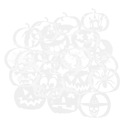 Gadpiparty 20 Stück Teiliges Halloween Kürbis Graffiti Schablonen Leichte Wiederverwendbare Malvorlagen für Wandkunst DIY Basteln Zeichenschablonen für Halloween Party Dekoration Gadpiparty 20 Stück Teiliges Halloween Kürbis Graffiti Schablonen Leichte Wiederverwendbare Malvorlagen für Wandkunst DIY Basteln Zeichenschablonen für Halloween Party Dekoration von Gadpiparty