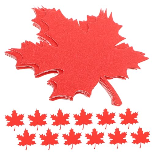 Gadpiparty 20 Stück Teiliges Herbstliche Ahornblatt Papierausschnitte mit Glitzer Dekorative Bastelverzierung für Erntedankfest Kreative Diy Herbstdeko Rote Blattformen als Gadpiparty 20 Stück Teiliges Herbstliche Ahornblatt Papierausschnitte mit Glitzer Dekorative Bastelverzierung für Erntedankfest Kreative Diy Herbstdeko Rote Blattformen als von Gadpiparty
