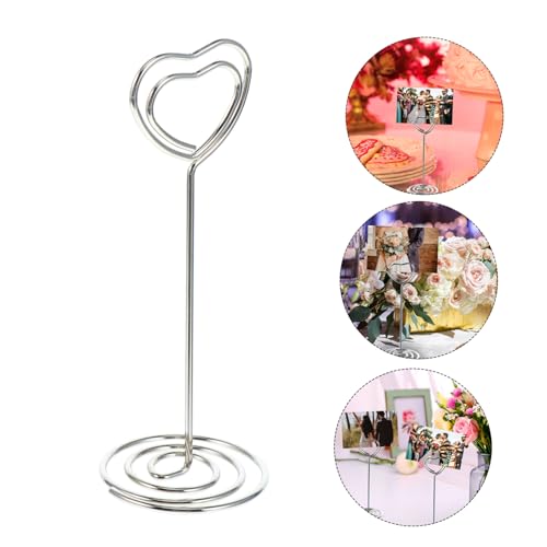 Gadpiparty 20 Stück Teiliges Herzförmiges Memo clip Metall Fotohalter Tischkartenhalter für Hochzeit Gastgeschenke Büro Dekoration Geburtstag Party Gadpiparty 20 Stück Teiliges Herzförmiges Memo clip Metall Fotohalter Tischkartenhalter für Hochzeit Gastgeschenke Büro Dekoration Geburtstag Party von Gadpiparty