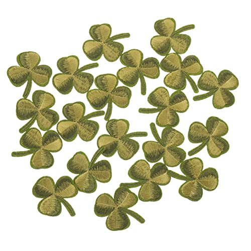 Gadpiparty 20 Stück Teiliges Kleine Bestickte Shamrock Aufnäher zum Aufbügeln Dekorative Irische Kleeblatt Patches für Kleidung Rucksäcke Nähzubehör und Reparaturen zu Patricks Day Gadpiparty 20 Stück Teiliges Kleine Bestickte Shamrock Aufnäher zum Aufbügeln Dekorative Irische Kleeblatt Patches für Kleidung Rucksäcke Nähzubehör und Reparaturen zu Patricks Day von Gadpiparty