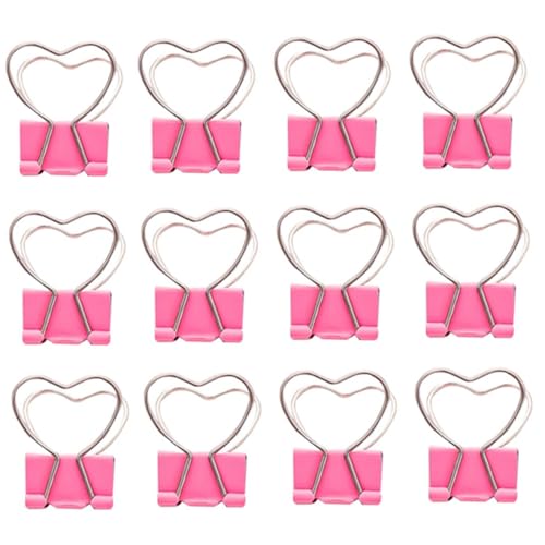 Gadpiparty 20 Stück Teiliges Kleine Metallische Büroklammern in Herzform Rosa Stabile Papierklemmen für Schule Büro Zuhause Kreative und Verspielte Organisationshilfen für Dokumente Gadpiparty 20 Stück Teiliges Kleine Metallische Büroklammern in Herzform Rosa Stabile Papierklemmen für Schule Büro Zuhause Kreative und Verspielte Organisationshilfen für Dokumente von Gadpiparty